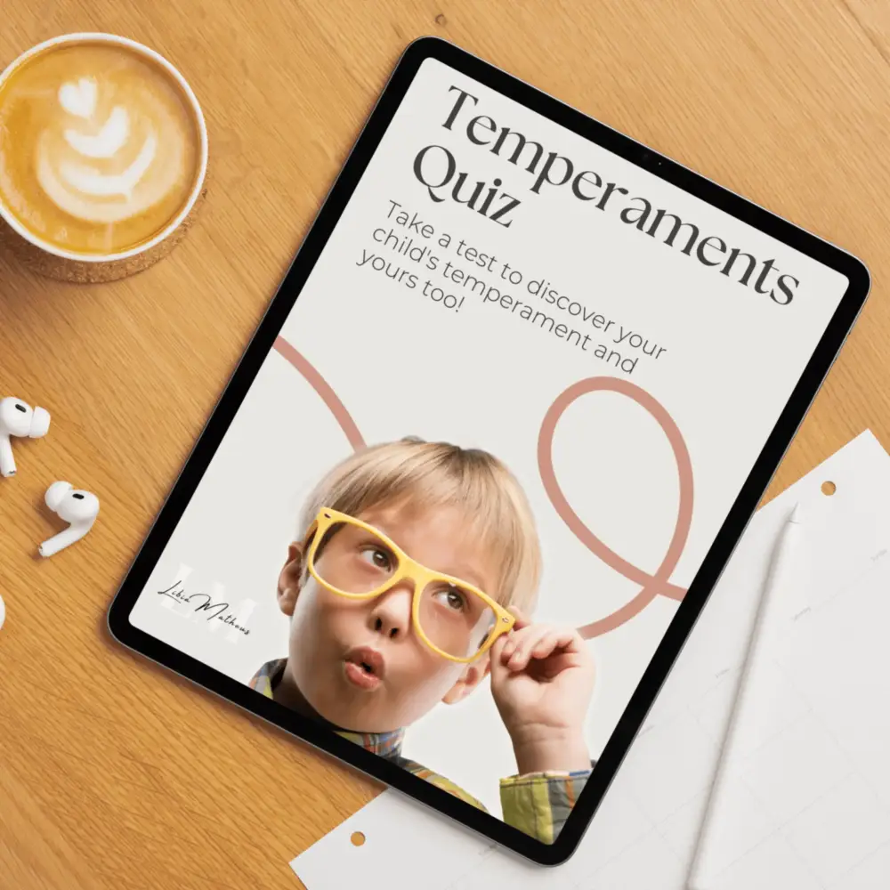 eBook - "QUIZ" The 4 Temperaments (Free)